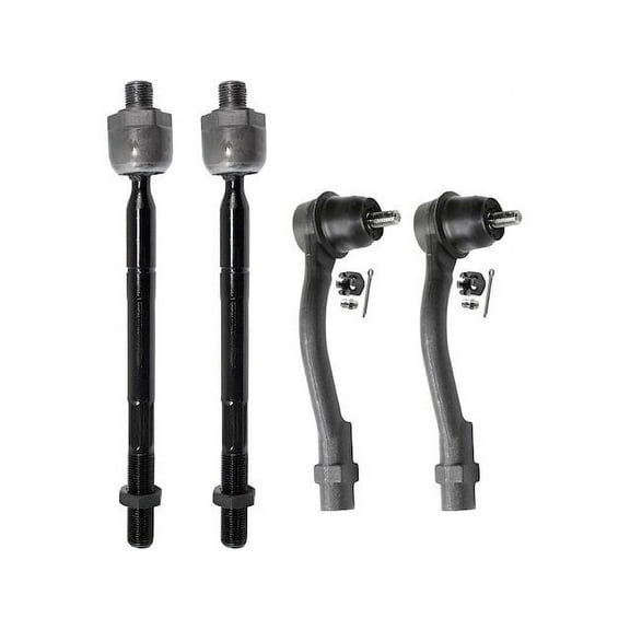 Front Tie Rod Set - Compatible with 2012 - 2013 Kia Soul
