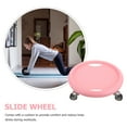 thumbnail image 3 of SEWACC 1 Set Slide Exercise Tool Workout Sliders Disc Pink PP Home Workout Equipment, 3 of 8