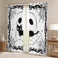 thumbnail image 2 of Feelyou Funny Halloween Ghost Blackout Curtains Set of 2 (52x84 Each), Gothic Spider Web Window Curtains, Teens Boys Girls Kids Curtains and Drapes, Curtains and Drapes Room Decor, 2 of 6