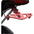 thumbnail image 5 of Soporte universal para placa de matrícula trasera de motocicleta, marco de aleación de aluminio, colorido, soporte para matrícula de scooter (2 piezas), 5 of 5