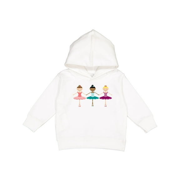 Inktastic Little Ballerina Trio Toddler Hoodie