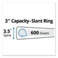 thumbnail image 5 of Avery Durable View Binder with Durahinge and Slant Rings, 3 Rings, 3" Capacity, 11" x 8.5", Black, 5 of 8