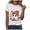 #style-01 White, variant on Ahadesign Fall Graphic Tees for Women Womens Oversized Tshirt Flower Graphic Tees Nashville Music Short Sleeve Shirts Summer Casual Loose Beach Tops (Navy,XL)