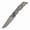 Gray, variant on Kansept SIF Folding Knife 3.76''Satin CPM S35VN,Titanium Handle with Dimples and Orange Peel Finish,AP Knives Design,K1100V1