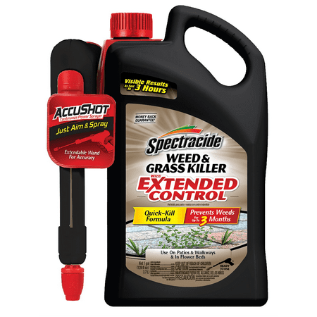 Spectracide Weed & Grass Killer With Extended Control, AccuShot Sprayer,