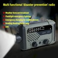 thumbnail image 6 of Multifunctional Hand Crank Weather Radio with LED Flashlights, SOS Alarm, Cell Phone Charger, AM/FM/NOAA Radio Frequencies, Ideal for Emergencies, 6 of 7