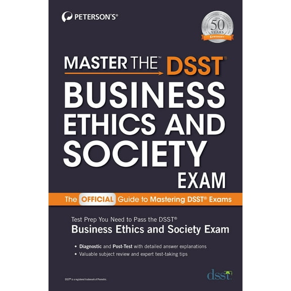 Master the Master the Dsst Business Ethics & Society Exam, (Paperback)