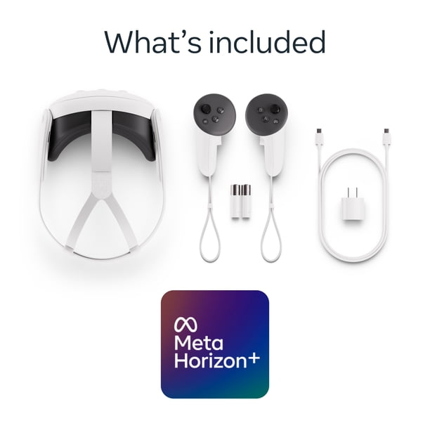 Meta Quest, VR Headset, 512GB, Mixed Reality with Horizon+ Trial