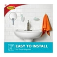 thumbnail image 5 of Command Razor Holder, Frosted, Medium, 1 Holder, 1 Medium Strip, Bathroom Organization, 5 of 11