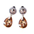 thumbnail image 2 of Brillo De Colgantes Pendientes Sunnimix Champagne Pendiente, 2 of 8