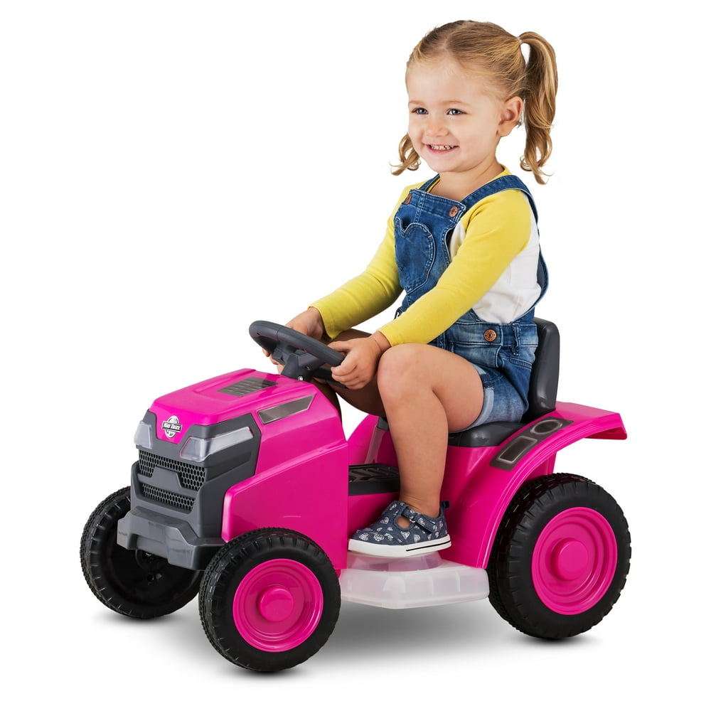 Mow & Go Lawn Mower Toy, 6-Volt Ride-On Toy by Kid Trax, ages 18 - 30 months, pink - Walmart.com