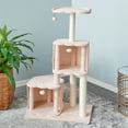 thumbnail image 3 of Two by Two Ash 50.6-inch Cat Tree, Tower, Condo, Scratching Post & Playground, 3 of 16