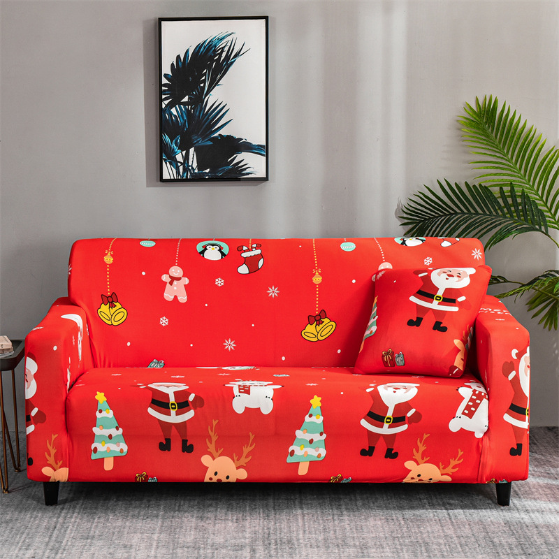 Christmas Sofacover Four Seasons Sofa Covers All -Inclusive Elastic ...