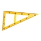 thumbnail image 1 of Regla de geometría matemática grande, regla de enseñanza multifunción, herramienta de geometría matemática de gran número para ingeniería, oficina, de 60 grados, 1 of 9