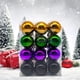 thumbnail image 5 of Halloween Decorations Christmas Balls Set 24 Plastic Balls Hangers 4 Christmas Tree Ornaments For Christmas, 5 of 6