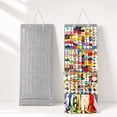 thumbnail image 4 of Hair Bows Holder Felt Wall Hanging Accessory Organizer Multi Purpose Storage Hanger For Headbands Hair Ties Barrettes Indoor Room Decoration (Light Gray), 4 of 6