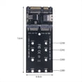 thumbnail image 5 of Adaptador SSD M2 M.2 Ngff SSD A + M2 NVME SSD A SFF-8654 Convertidor A Tarjeta de Expansión M2, 5 of 5