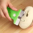 thumbnail image 3 of Pack 2 Stainless Steel Manual Section Non-slip Handle Pressing Machine Noodles Cut Knife Shallot Cutter, 3 of 9