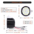 thumbnail image 4 of Luces del coche Afortunado DC12V 6000K para Ford Raptor Explorer Flex Lincoln, 4 of 5