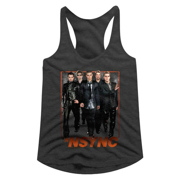 NSYNC Struttin' Women's Racerback Tank Top