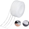 thumbnail image 1 of BR Cinta de sellado de silicona impermeable para fregadero de cocina: autoadhesiva, resistente al moho (38 mm * 3 m), 1 of 5