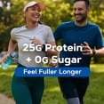 thumbnail image 3 of GNC Lean Shake 25 Batido de proteínas, control de peso clínicamente probado, sustituto de comida, 25 g de proteína sin azúcar añadido, listo para beber, crema de plátano, paquete de 12, 3 of 5