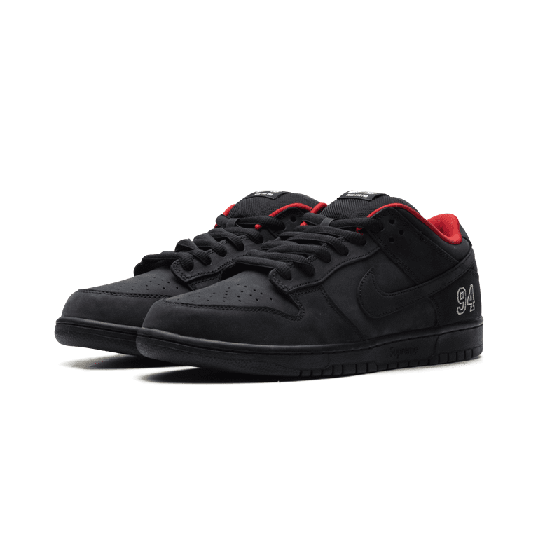 ナイキ NKE × シュプリーム Supreme 【 SB DUNK LOW Black HQ8487 001 】 SB ダンク ロー ブラック スニーカー h8624 NIKE MENS SB Dunk Low 