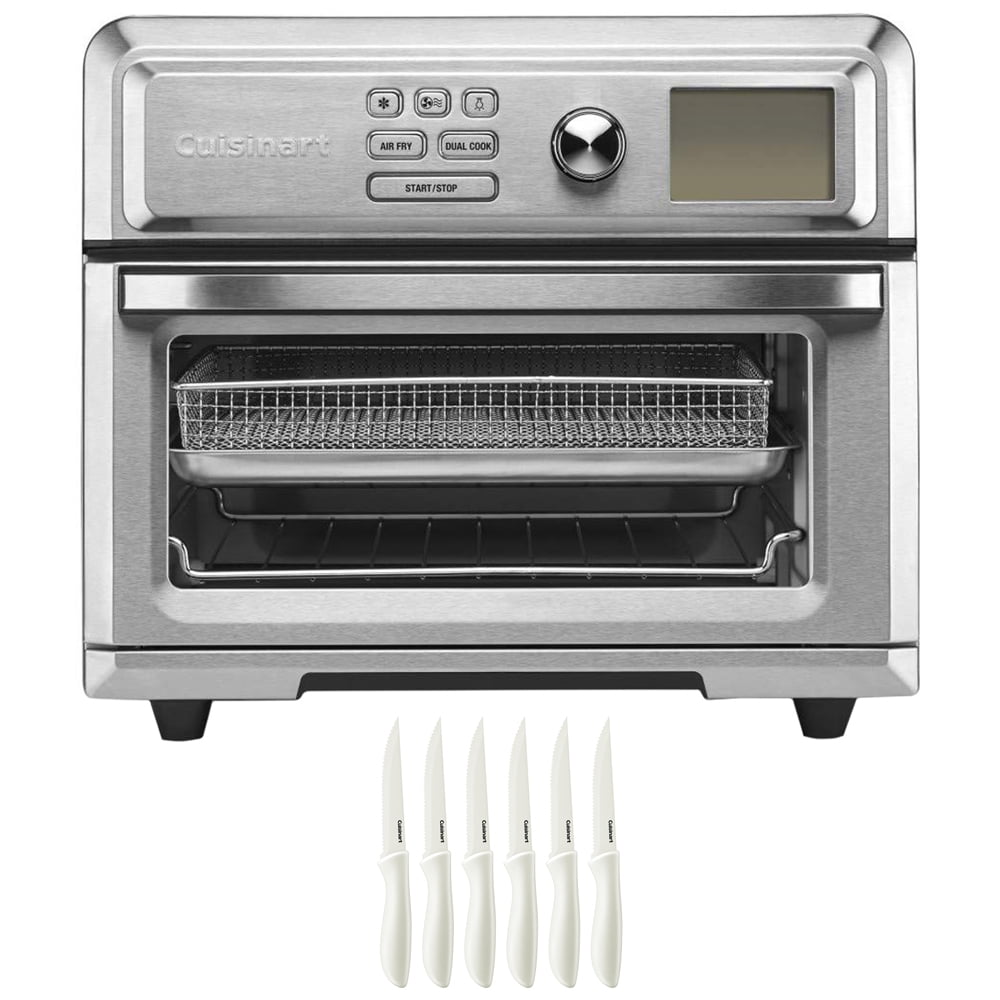 white cuisinart air fryer toaster oven