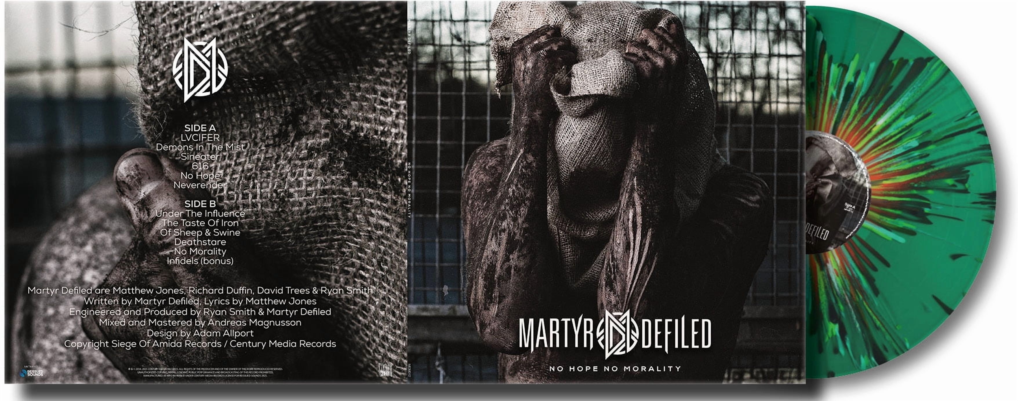 Martyr Defiled - No Hope No Morality - Splatter Green Vinyl - Music & Performance