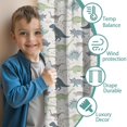 thumbnail image 3 of Blackout Kids Curtains,LightColor Cartoon Dinosaurs Pattern Childrens Insulated Curtains Set Of 2,Bedroom Essentials,Toddler Room Decor 42"x54", 3 of 5