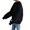 thumbnail image 2 of AMERTEER Hommes Manches Longues Col Rond Chaud Pull Automne Pull Chemises de Randonnée Bleu XXL, 2 of 9