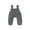 Gray, variant on Bagilaanoe Baby Girl Boys Knit Overalls Jumpsuits Toddler Solid Color Sleeveless Playsuits 6M 9M 12M 18M 24M 3T Kids Ribbed One Piece Romper