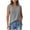 Gray, variant on Aofany Women's Tank Tops Summer Fashion Solid Color V-Neck Sleeveless T-shirt Tops Blouse