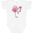 thumbnail image 3 of Inktastic Flamingo Ballerina in Tutu and Ballet Toe Shoes Boys or Girls Baby Bodysuit, 3 of 5