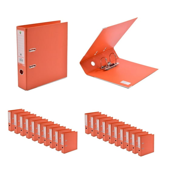Carpeta Registrador Forrado PVC Techmakro Carta Salmon 20 Pz