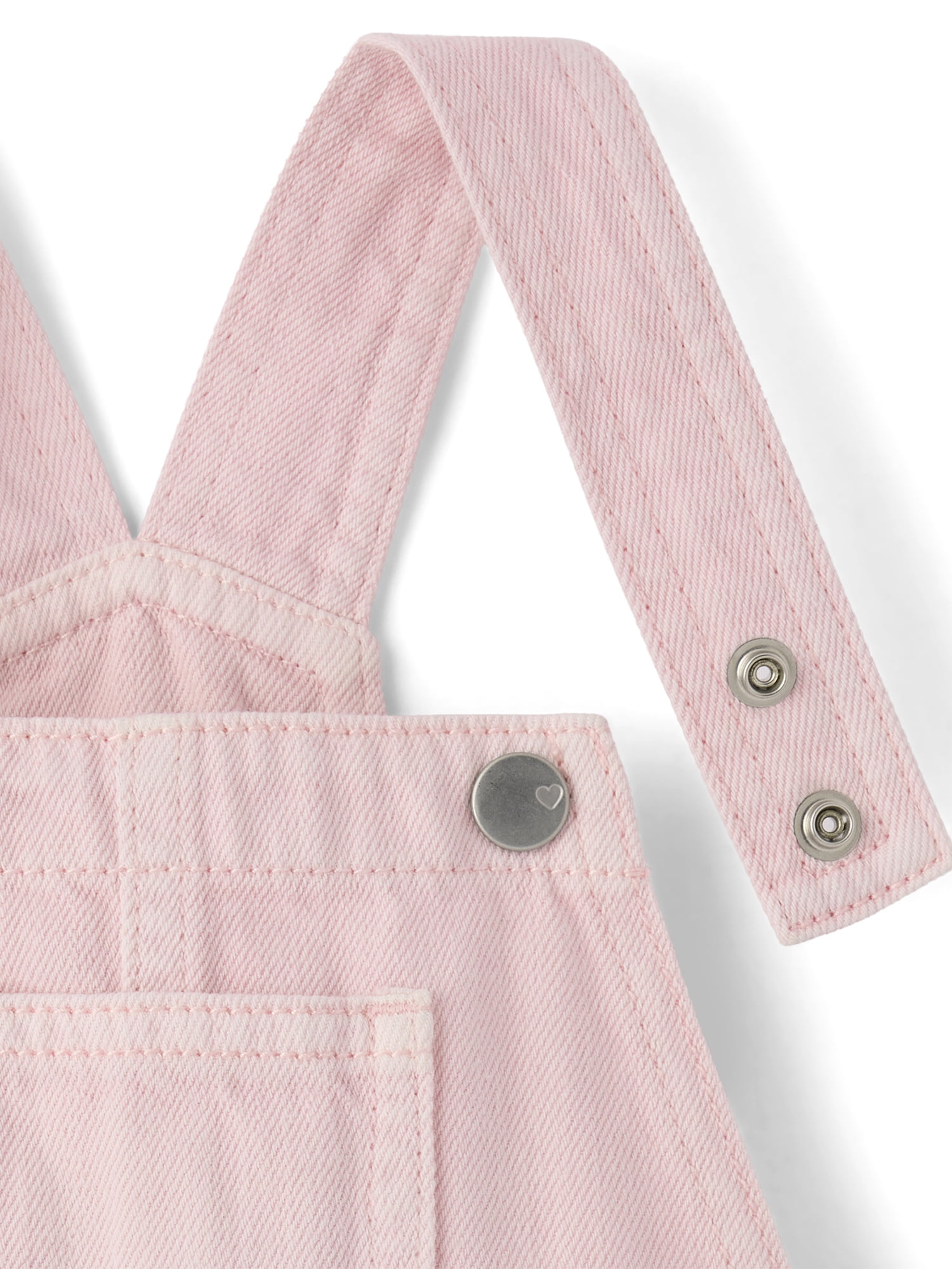 The Children's Place Baby & Toddler Girl Sleeveless Garment Dyed Shortalls, Sizes 6M-5T
