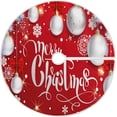 thumbnail image 1 of FMSHPON Christmas Tree Snowflakes Xmas Christmas Tree Skirt Stand Mat for Holiday Party Decoration Indoor Outdoor 48 inches, 1 of 6