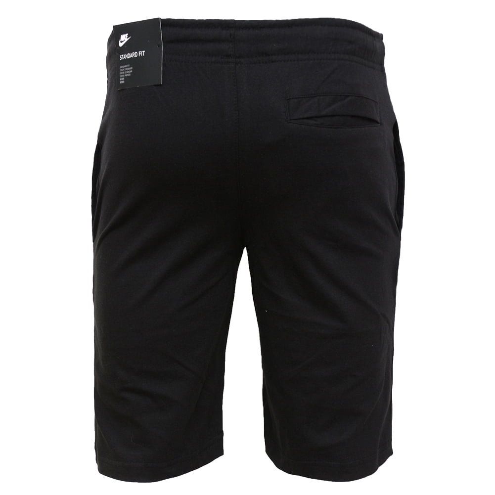 nike jersey club shorts in black