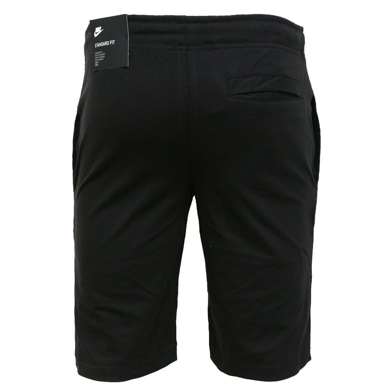 Nike Men s Sportswear Jersey Club Shorts 804419 010 Black Walmart