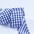 thumbnail image 1 of 6mm Wide Lattice Plaid Ribbons Bow Ribbon Gift Wrapping Polyester Ribbon Handmade DIY Accessories,50 Yards Color 9, 1 of 5