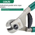 thumbnail image 3 of OuBang 8-Inch Heavy-Duty Steel Wire Rope Cutter - Compact Mini Cable Cutting Pliers with Safety Brake Line, Easy Maintenance, European-Style Design - Green, Bulk Packed (1 Piece, PP Bag, No Logo) -, 3 of 5