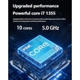 thumbnail image 4 of Dell 15 Laptop, 15.6" FHD Touchscreen Display, 13th Gen Intel Core i7-1355U, 32GB RAM, 1TB SSD, Wi-Fi 6, Copilot AI, Windows 11 Pro, 4 of 8