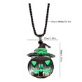thumbnail image 3 of Halloween Light Up Necklace LED Pumpkin Necklaces Set Party Necklace Accessories for Women, 3 of 4