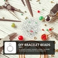 thumbnail image 5 of TABLZONE 100 Pieces Stainless Steel Tone Jewelry Spacer Beads for Crafting and Beadwork Accessories, 5 of 5