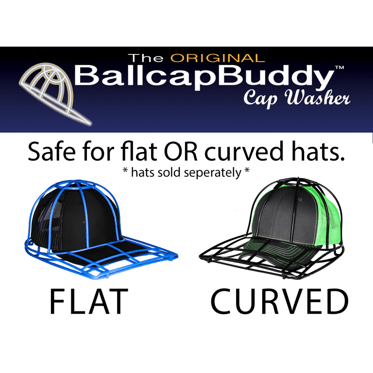 BallcapBuddy Cap Washer the Original Hat Cleaner for Baseball Caps Washing  Machine and Dishwasher Cap Cleaner Hat Washer Made in USA (3-PACK white) :  Clothing, Shoes & Jewelry 