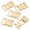 Light Gold, variant on 5‑Pcs Metal Side Release Buckles, 1‑Inch(25mm) Third Adjustment Buckle for Webbing Strap, Sewing DIY Craft Accessories-Metalgun