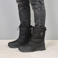 thumbnail image 4 of Zapatos Al Aire Libre Botas Invierno Nieve Mujer Hombre Cálido Forro Piel para Senderismo, 4 of 9
