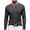 Dark Gray Shirts, variant on Zlsgbmv Trendy Henley Long Sleeve Shirts for Men Work Golf Workout Tees Basic Lightweight Breathable Loose Fit Undershirts Stretchy Daily Soft Tops