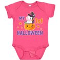 thumbnail image 3 of Inktastic My 1st Halloween with Unicorn Witch Girls Baby Bodysuit, 3 of 5