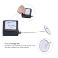 thumbnail image 4 of Unique Bargains Retractable Cable Lock with Double-Sided Adhesive Remote Lock 600g Round Iron Cap 1Set Black, 4 of 6